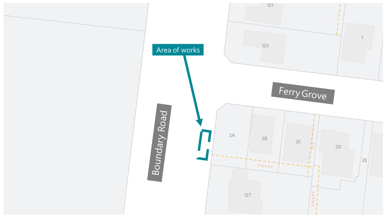 Boundary Road, Water main maintenance works Greater Geelong
