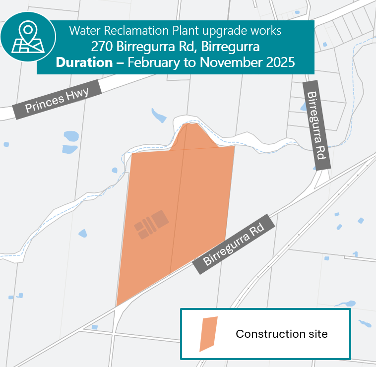 Map of works